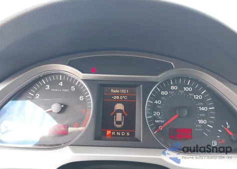 2007 Audi A6 3.2 from USA, damaged, VIN WAUEH74F67N106825